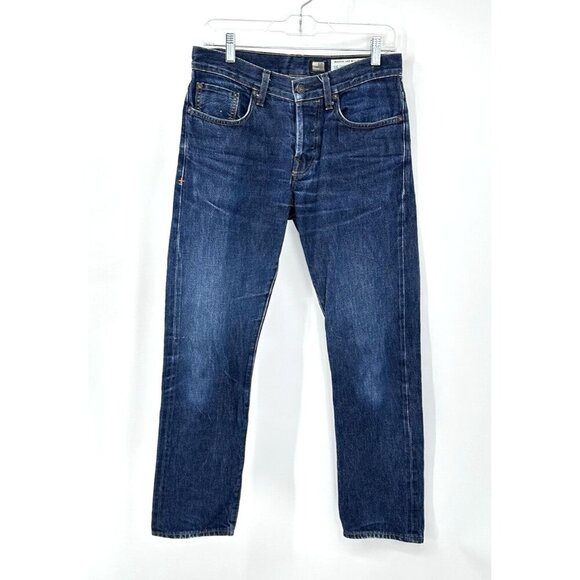 IMOGENE + WILLIE jeans barton slim lot 1 selvedge denim blue 90s y2k 29 29L - Picture 1 of 13